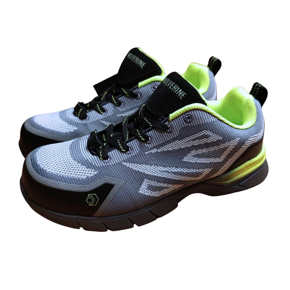 Wolverine Men's Jetstream 2 Composite Toe Safety Athletic Shoe Size 7.5 M W10805